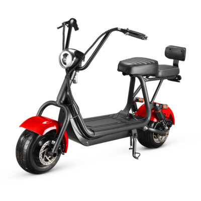 Mini Harley Electrică 800W 48V | Scuter Urban AT PERFORMANCE®, Autonomie 35 km, Viteză 42 km/h