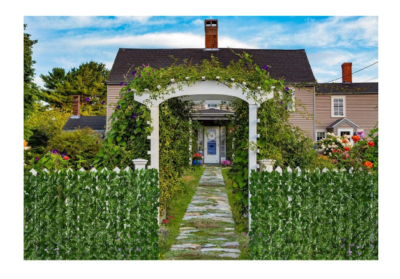 Gard viu decorativ frunze artificiale AT PERFORMANCE®, 3m x 1m lungime, verde - garduri si accesorii - atMag.ro