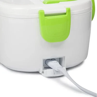 Caserola Termica pentru Mancare cu 2 Compartimente, AT PERFORMANCE, Volum 1 5L Putere 40W Pana la 50 Grade Verde. - Accesorii camping si drumetii - atMag.ro