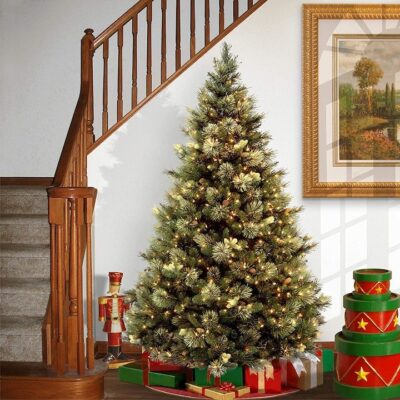 Rola Instalatie de Craciun Liniara, AT PERFORMANCE®, 8 Jocuri de Lumini Interschimbabile, Alimentare La Priza Pentru Interior/Exterior, Rola 100m, Fir Negru, Alb Cald. - Decoratiuni, Ornamente si articole Craciun - atMag.ro