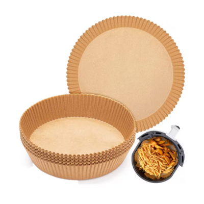 Set 50 Hartii de Copt pentru Friteuza, At Performance, 16 x 4.5 cm, Unica Folosinta, Maro - Friteuze - atMag.ro