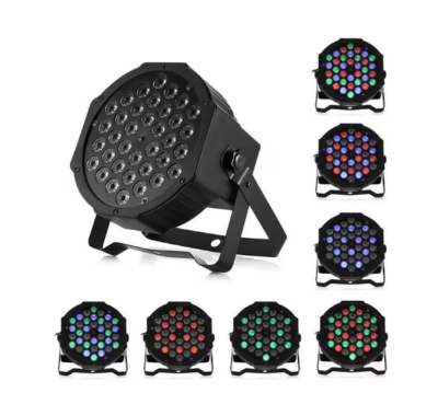Proiector joc de lumini PAR Led, 36 leduri RGB AT PERFORMANCE - Echipamente lumini - atMag.ro