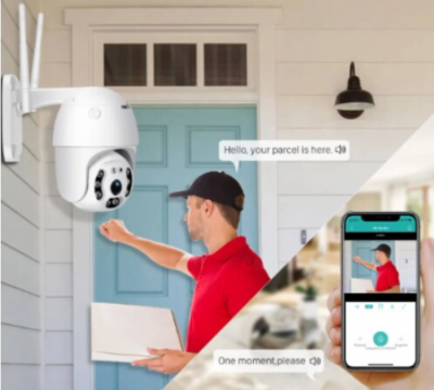 Camera Supraveghere, WiFi Night Vision 360°, Senzor De Miscare, At Performance, Pentru Exterior, Si Interior - Camere de supraveghere si accesorii - atMag.ro