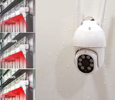 Camera de Supraveghere, Exterior, 3.0 MP, IR Night Vision, Color, HD, WiFi Smart, IP66, 2 Antene, Stocare Cloud, Suport Montare - Camere de supraveghere si accesorii - atMag.ro