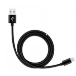 Cablu de incarcare si date Micro USB, Lungime 2 m, Conector 2 USB 2.0, Negru - Altele - atMag.ro