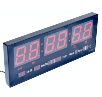 Ceas Electronic LED Rosu, AT PERFORMANCE®, Alarma, 3615D - Ceasuri decorative - atMag.ro