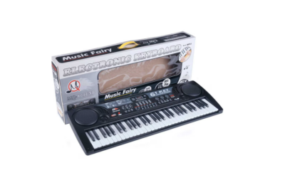 Orga electronica 61 clape MQ-809 pentru copii, AT PERFROMANCE, redare din USB sau jack AUX, Microfon inclus - Orga electrica - atMag.ro