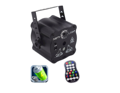 Laser Lumini Disco, RGB, At Performance, Control de la distanta, perfect pentru petreceri, Negru - Echipamente de lumini - atMag.ro
