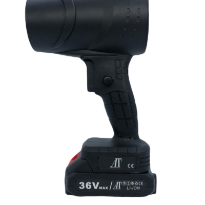 Suflanta aer portabila AT PERFORMANCE®, volum de aer 555 metri cubi pe minut, putere mare, fara fir si portabila, cu 2 Acumulatori, indepartare praf, indepartare apa si zapada, protectie la supraincalzire - Accesorii camping si drumetii - atMag.ro
