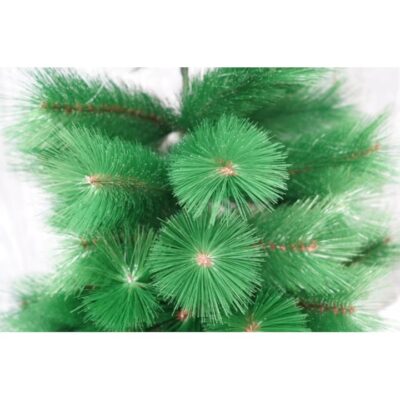 Brad artificial de Craciun AT PERFORMANCE®, tip pin, clasic, pentru interior/exterior, inaltime 210 cm, verde, suport metalic inclus. - Brazi artificiali de Craciun - atMag.ro