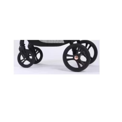 Carucior pentru copii, At Performance, 2 in 1, Landou, Scaun sport reversibil, Blocare roti, Spatiu depozitare, Plibil, Negru. - Camera copilului - atMag.ro