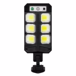 Lampa solara LED, AT PERFORMANCE, 5V, 3 moduri iluminare, Senzor miscare, Telecomanda, Negru. - Casa, Gradina & Bricolaj - atMag.ro