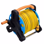 Furtun de gradina Galben, pe tambur AT PERFORMANCE®, 20m, Inclusiv duza si cuplaj - Casa, Gradina & Bricolaj - atMag.ro