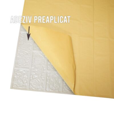 Rola Tapet 3D, autoadeziv/autocolant, AT PERFORMANCE®, spuma moale, design modern, pentru interior, usor de curatat, rezistent la apa, 68cmx2.8m, model piatra, natura - Tapet - atMag.ro