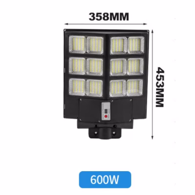 Lampa Solara Stradala LED, Senzor de lumina si miscare, AT PERFORMANCE - Lampi solare - atMag.ro