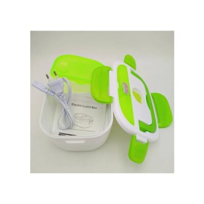 Caserola Termica pentru Mancare cu 2 Compartimente, AT PERFORMANCE, Volum 1 5L Putere 40W Pana la 50 Grade Verde - Organizare si depozitare - atMag.ro