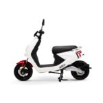 Scuter Electric N-Moto LX04 – Alb, Motor BOSCH 1440W, Autonomie 80 km, Dimensiuni 1750×570×1140mm, Greutate 80kg, Viteză 25 km/h, Fără Permis, CIV, COC & EEC+ Cadou Tricou N-Moto