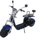 Scuter Electric 2 Persoane, Viteză Limitată 25 km/h – Fără Permis, Autonomie 45 km, Motor 1500W, Baterie 20Ah, Suspensie Hidraulică, COC Inclus