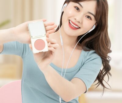 Căști In-Ear cu Microfon și Control Integrat, Conector Type-C, Alb, Negru, 1.3m – Sunet Hi-Fi, Compatibile Android & Huawei - imagine 4