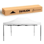 Cort Pavilion Pliabil 3x4.5m AT PERFORMANCE® – Prelată Impermeabilă, Structură Metalică Solidă, Rezistent la UV, Ideal pentru Evenimente în Aer Liber