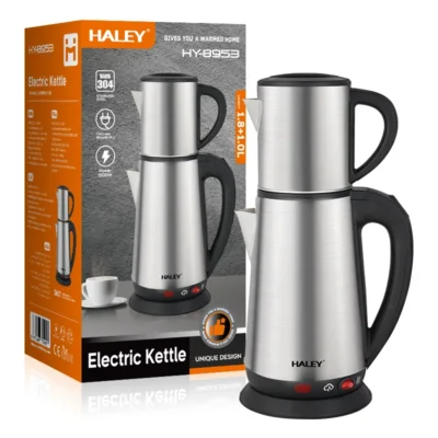 Ceainic Electric cu Capacitate Dublă Haley ,1.8L+1.0L – Soluția Perfectă pentru Ceai și Cafea