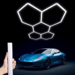 Lampa LED modulară tip fagure AT PERFORMANCE® Honeycomb, 120W, 6500K, 220V – design hexagonal modern