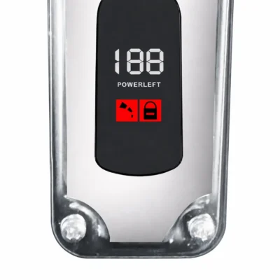 Mașină de tuns profesională HALEY HY-4507, fără fir, afișaj LCD, baterie 1800mAh, lame inox - imagine 5