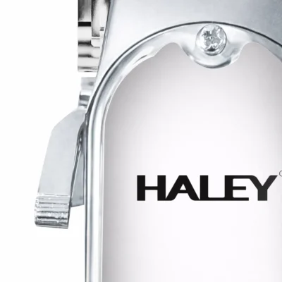 Mașină de tuns profesională HALEY HY-4507, fără fir, afișaj LCD, baterie 1800mAh, lame inox - imagine 4