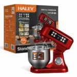 Mixer Planetar Profesional HALEY HY-2419, 2200W, Bol Inox 10L, 12 Viteze, Display Touch, Cântar Integrat