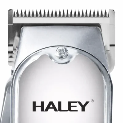 Mașină de tuns profesională HALEY HY-4507, fără fir, afișaj LCD, baterie 1800mAh, lame inox - imagine 6