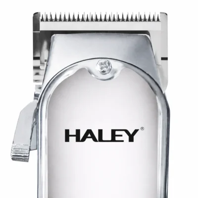 Mașină de tuns profesională HALEY HY-4507, fără fir, afișaj LCD, baterie 1800mAh, lame inox - imagine 7