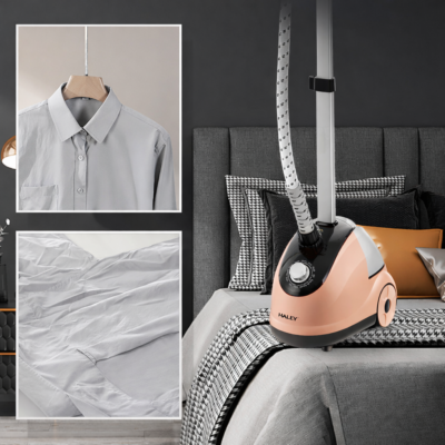 Aparat de Călcat Vertical cu Abur HALEY HY-531, 2000W, Rezervor 2L, Sistem Telescopic - imagine 3