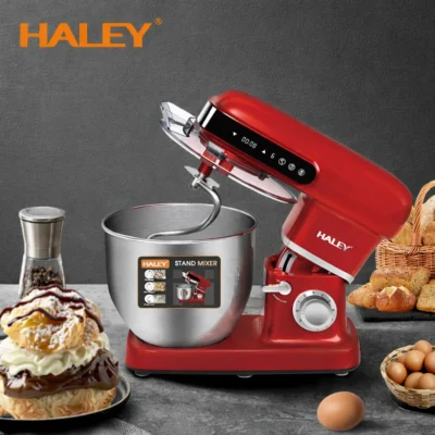 Mixer Planetar Profesional HALEY HY-2418, 2500W, Bol Inox 12L, 9 Viteze + Pulse, Display Touch - imagine 3