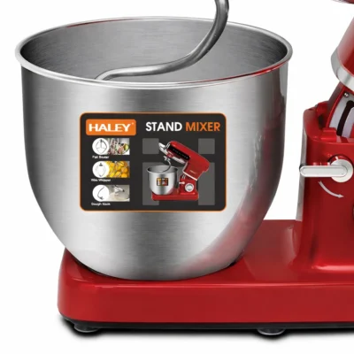 Mixer Planetar Profesional HALEY HY-2418, 2500W, Bol Inox 12L, 9 Viteze + Pulse, Display Touch - imagine 8