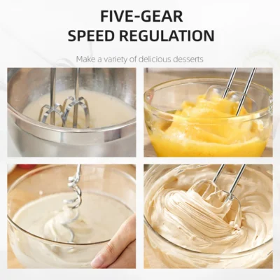 Mixer Planetar Profesional HALEY HY-2417, 2500W, Bol Inox 12L, 9+P Trepte, Touch Display - imagine 6