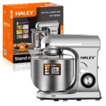 Mixer Planetar Profesional HALEY HY-2414, 2200W, Bol Inox 9L, 8 Viteze